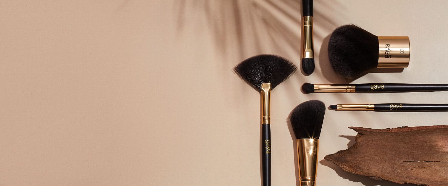 מברשות איפור של גאיה קוסמטיקס