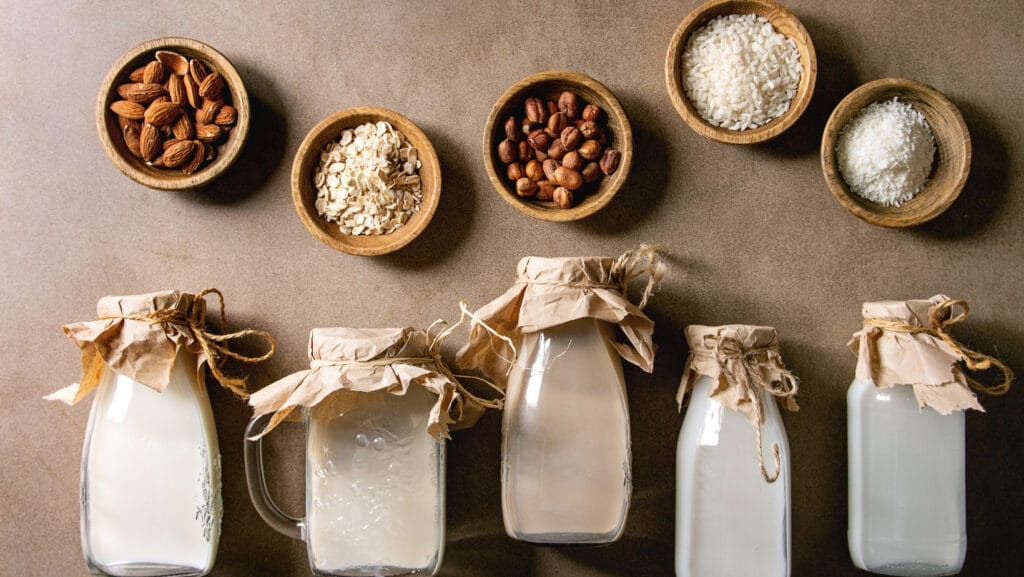 תמונה של מוצרים טבעוניים