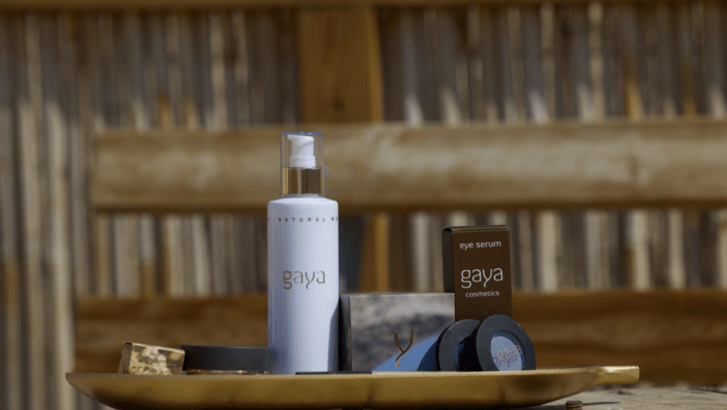 מוצרים של גאיה כשגרת טיפוח לגיל 50