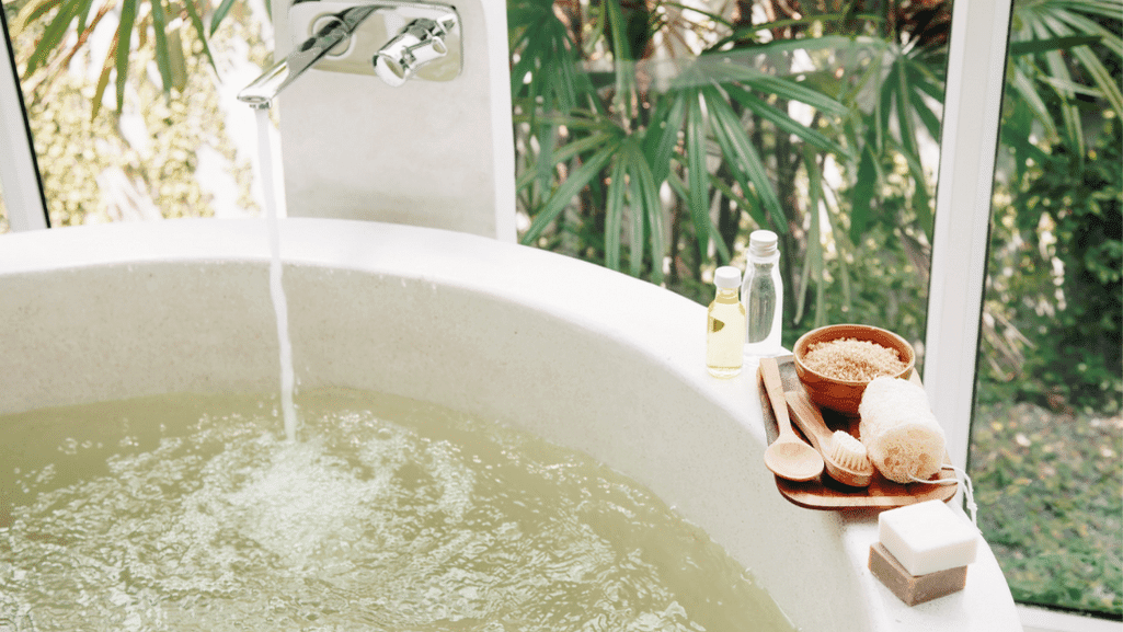 אמבטיה מפנקת