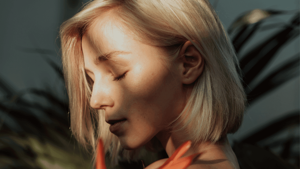 פרופיל של דוגמנית